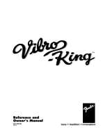 Fender Vibro-King - Owners Manual 